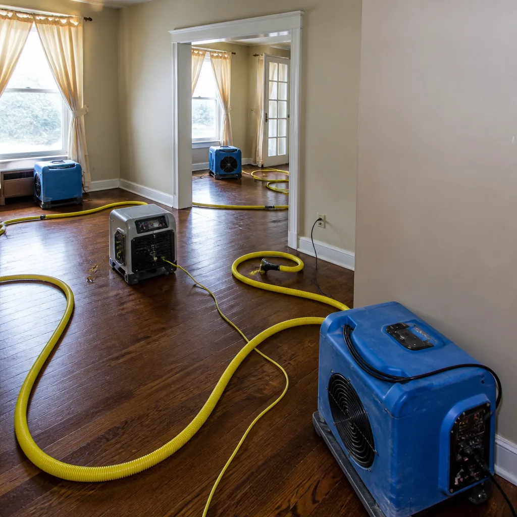 Water damage drying